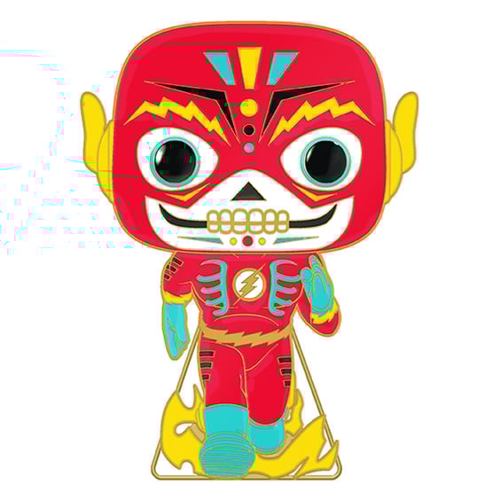 Фігурка Funko POP!: Pin: Dia De Los DC: Super Heroes: The Flash (Glows in the Dark), (46392) 2