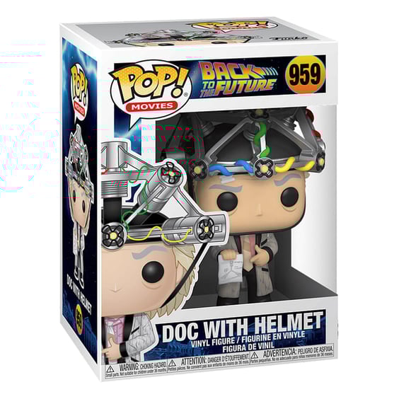Фигурка Funko POP!: Movies: Back to the Future: Doc w/ Helmet, (46914) 3