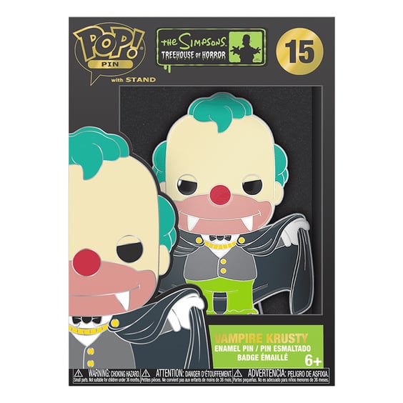 Фігурка Funko POP!: Pin: The Simpsons: Treehouse of Horror: Vampire Krusty, (46932) 4