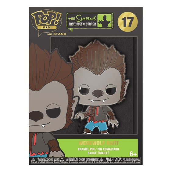 Фігурка Funko POP!: Pin: The Simpsons: Treehouse of Horror: Werewolf Bart, (46936) 4