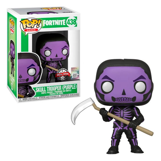 Фигурка Funko POP! Games: Fortnite: Skull Trooper (Purple) (Special Edition), (47093)