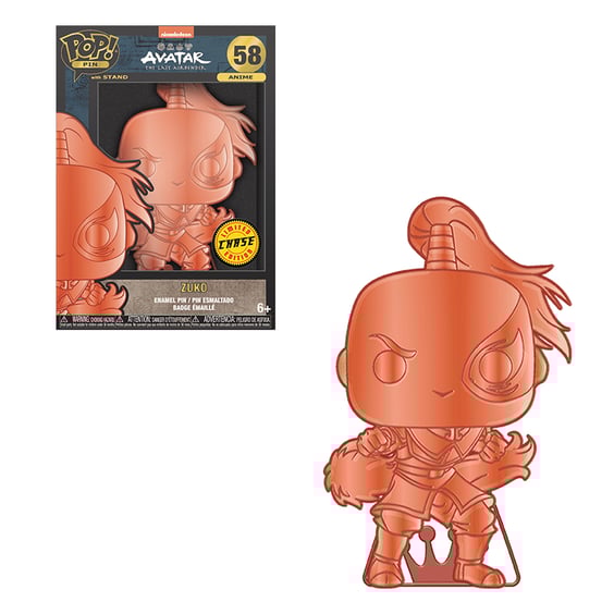 Фігурка Funko POP!: Pin: Avatar: The Last Airbender: Zuko (Chase Limited Edition), (471221)
