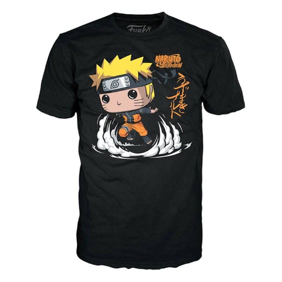 Комплект Funko POP!: Tees: Animation: Naruto: Naruto Uzumaki (Special Edition) (S), (47519) 4