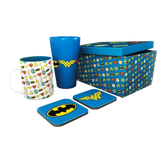 Подарунковий комплект GB Eye: DC: Justice League: Logos, (480142)