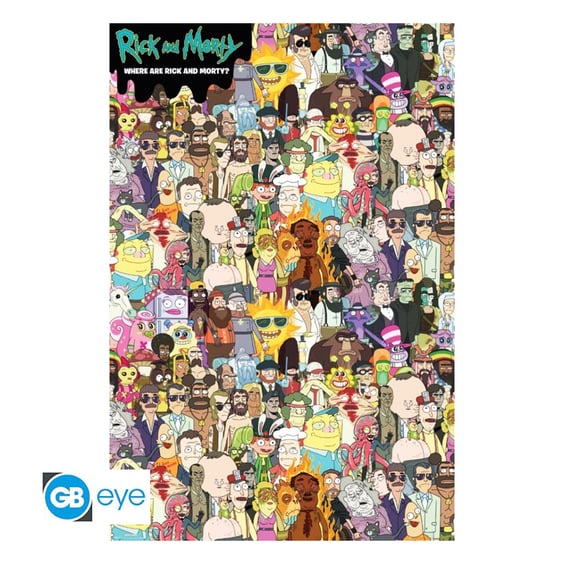 Постер GB Eye: Maxi: Rick & Morty: Where іs Rick?, (48203)