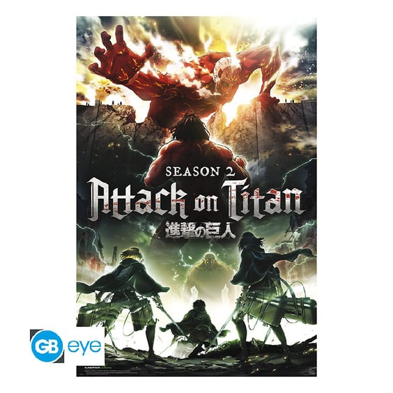 Постер GB Eye: Maxi: Attack on Titan: Titans and Survey Corps Group, (483382)