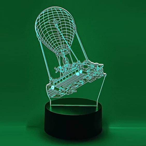 Акриловий світильник Fortnite: Battle Bus, (48898)