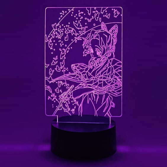 Акриловий світильник Demon Slayer: Shinobu Kocho, (48902)