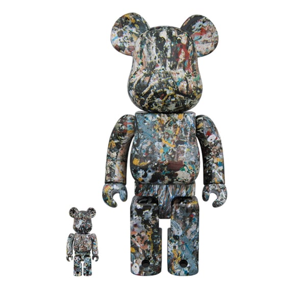 *Original* Be@rbrick: Jackson Pollock Studio (Ver. 2.0) (1000%), (490380)