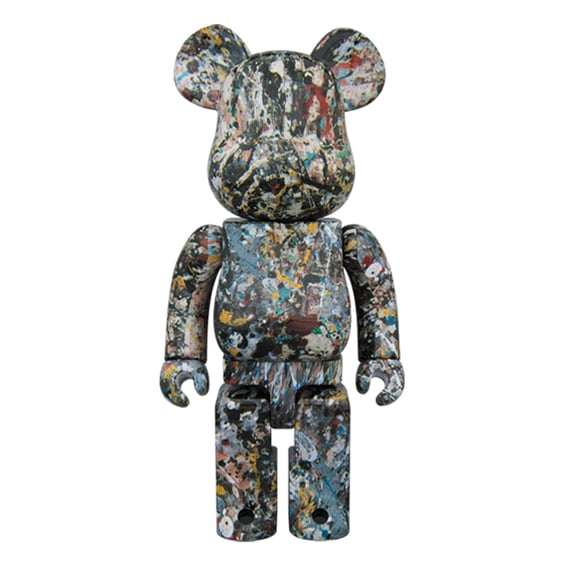 *Original* Be@rbrick: Jackson Pollock Studio (Ver. 2.0) (1000%), (490380) 3