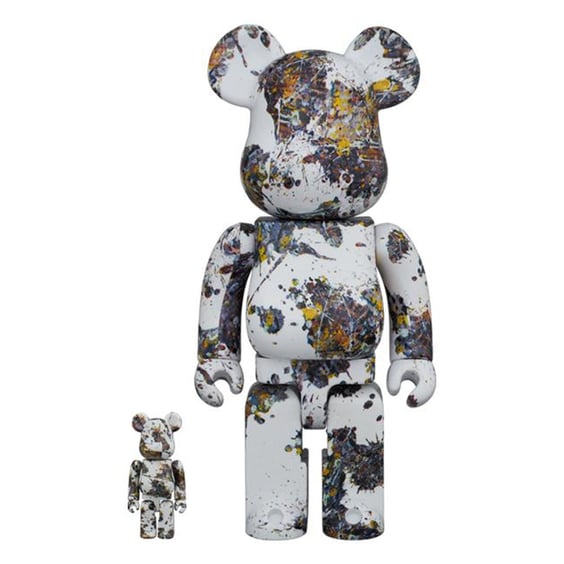 *Original* Be@rbrick: Jackson Pollock Studio: Splash (Set) (100% & 400%), (490878)