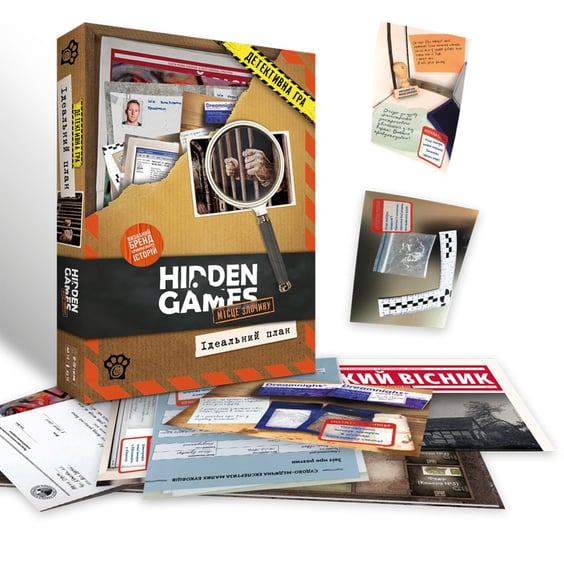 Настольная игра WoodCat: Таємничі історії: Справа 1. Ідеальний план, (491219) 2
