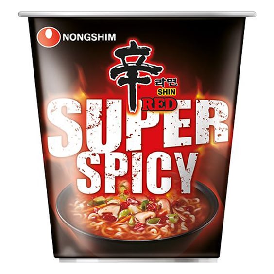 Локшина Nongshim: Red: Shin Cup: Super Spicy, (49566)
