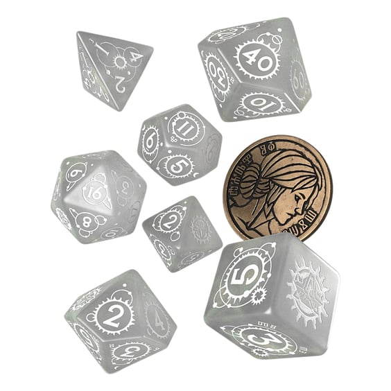 Набор кубиков Q-Workshop: The Witcher: Ciri: The Lady of Space and Time, (496389) 2