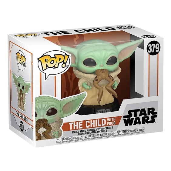Фігурка Funko POP!: Star Wars: The Mandalorian: The Child w/ Frog, (49932) 3