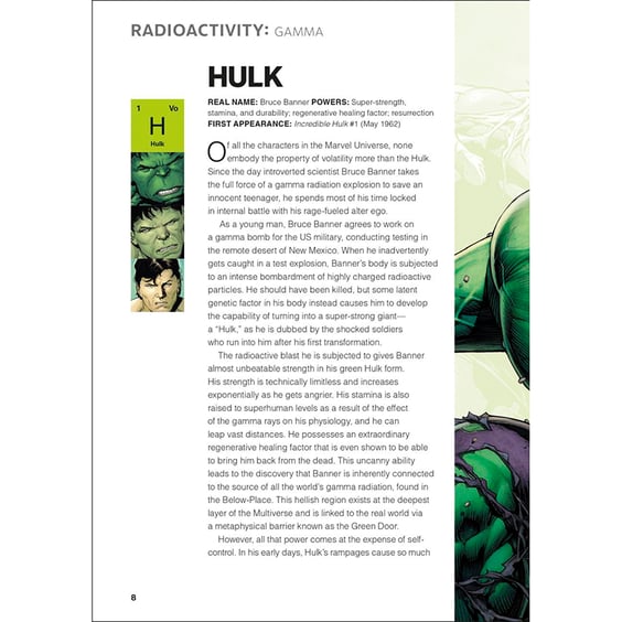 Артбук The Periodic Table of Marvel, (500835) 2