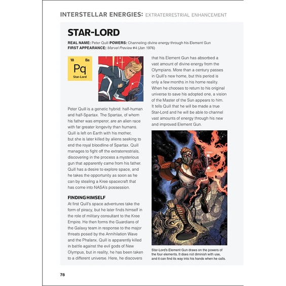 Артбук The Periodic Table of Marvel, (500835) 18