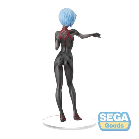 Колекційна фігурка Sega: Evangelion: 3.0+1.0: Thrice Upon a Time: Rei Ayanami (Tentative Name) (Black), (501251) 2