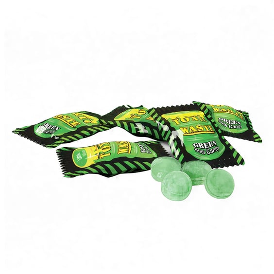 Цукерки Toxic Waste: Drum: Green Sour Candy, (50311) 2