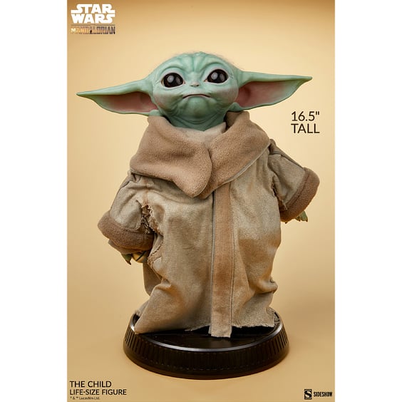 Коллекционная фигура Sideshow: Collectibles: Life-Size: Star Wars: The Mandalorian: The Child, (50611) 4