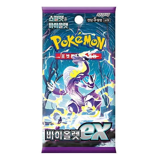 Коллекционные карточки Pokemon TCG: Pokemon: Violet (Korean Ver.), (509962)