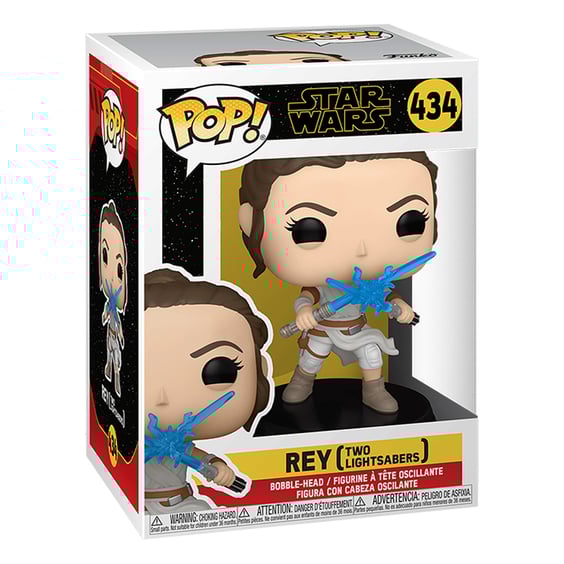 Фігурка Funko POP!: Star Wars: Rey (Two Lightsabers), (51484) 3