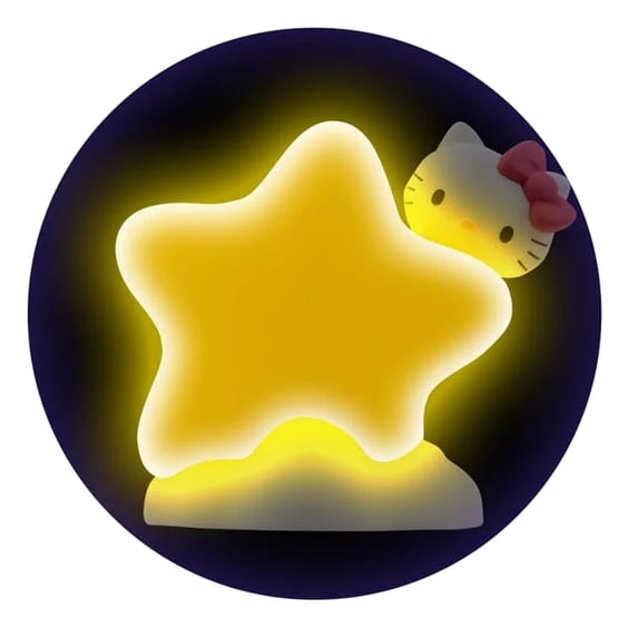 Фігурка-світильник YuMeToys: Sanrio: Hello Kitty and Friends: Star Light: Hello Kitty, (517115) 2