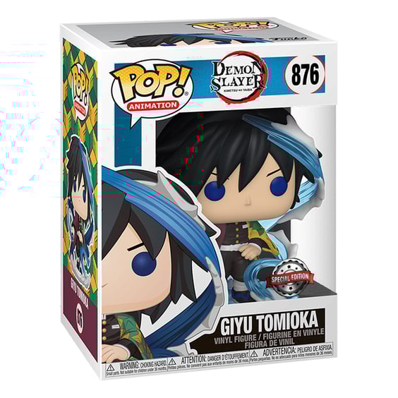 Фігурка Funko POP!: Animation: Demon Slayer: Giyu Tomioka (Special Edition), (51721) 3