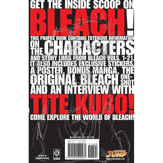 Артбук Bleach SOULs. Official Character Book. The Rain Drags Black Sun Down, (520537) 11