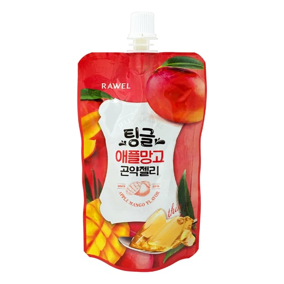Желе Rawel: Konjac Jelly: Apple & Mango Flavor, (520603)
