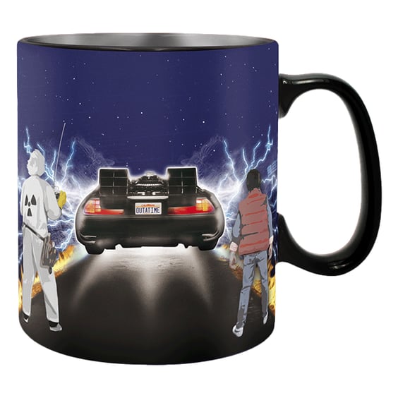 Кружка-хамелеон ABYstyle: Back to the Future: Time Machine, (52913)