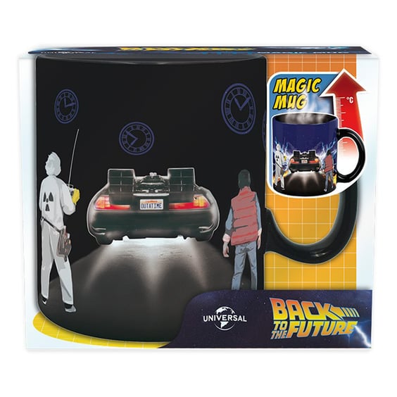 Кружка-хамелеон ABYstyle: Back to the Future: Time Machine, (52913) 2