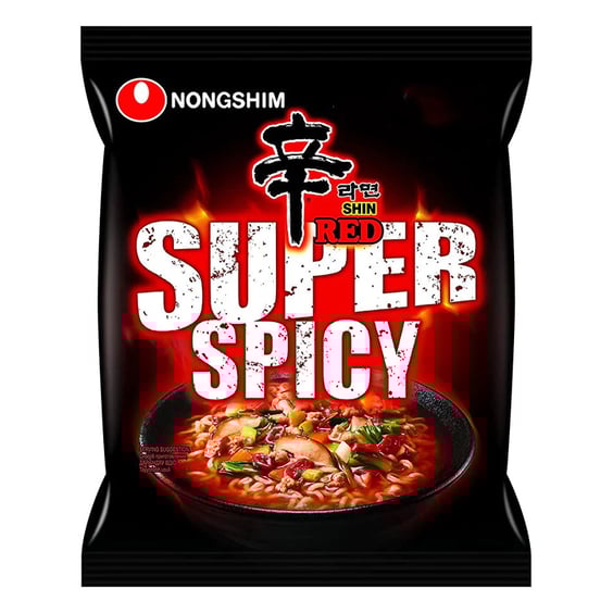 Локшина Nongshim: Red: Super Spicy, (53167)