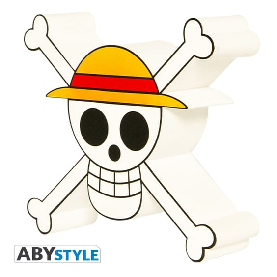 Світильник ABYstyle: One Piece: Straw Hat Pirates: Skull Logo, (53408) 2