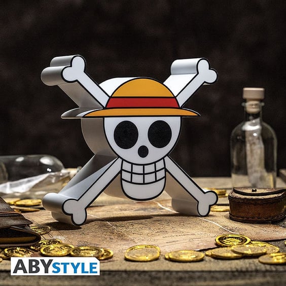 Світильник ABYstyle: One Piece: Straw Hat Pirates: Skull Logo, (53408) 6