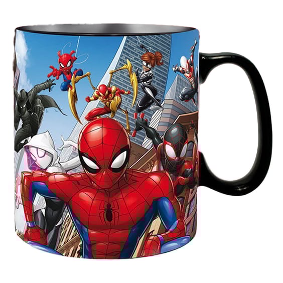 Кухоль-хамелеон ABYstyle: Marvel: Spider-Man: Multiverse: Superheroes, (53569)