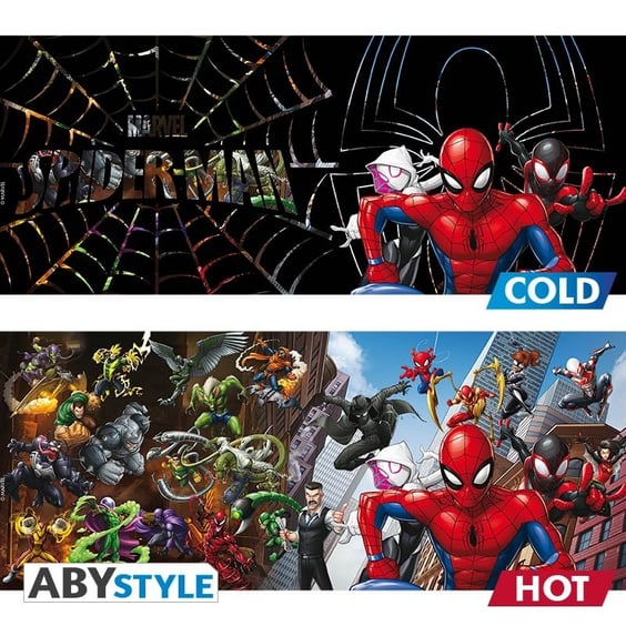 Кухоль-хамелеон ABYstyle: Marvel: Spider-Man: Multiverse: Superheroes, (53569) 4