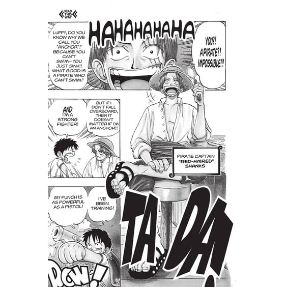 Манга One Piece. East Blue. Romance Dawn. Volume 1 (3-in-1 Edition: Volumes 1-3) (Omnibus), (536255) 11