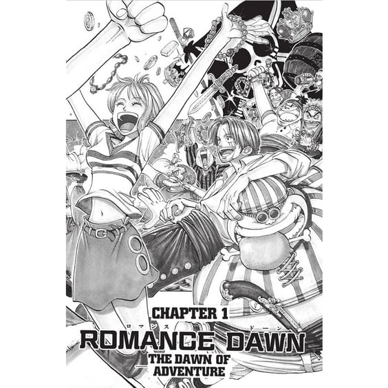 Манга One Piece. East Blue. Romance Dawn. Volume 1 (3-in-1 Edition: Volumes 1-3) (Omnibus), (536255) 6