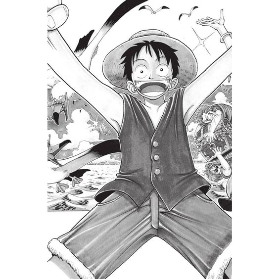 Манга One Piece. East Blue. Romance Dawn. Volume 1 (3-in-1 Edition: Volumes 1-3) (Omnibus), (536255) 7