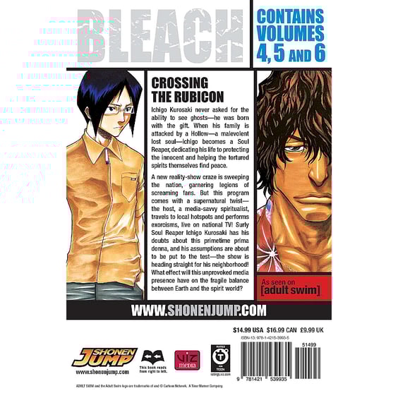 Манга Bleach. Crossing the Rubicon. Volume 2 (3-in-1 Edition: Volumes 4-6) (Omnibus), (539935) 10