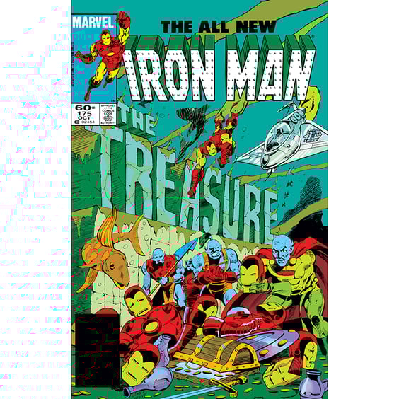 Комикс Marvel. Iron Man. The Treasure of Red and Gold. Volume 1. #175, (542410)