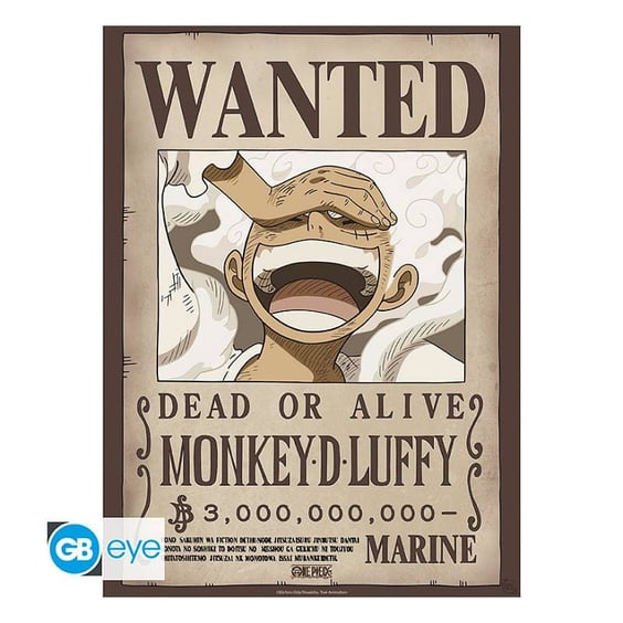 Набор постеров GB Eye: Chibi: One Piece: Wanted Posters: Monkey D. Luffy and Roronoa Zoro, (454396) 2