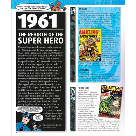 Артбук Marvel. Year by Year. A Visual History (New Edition), (544631) 6