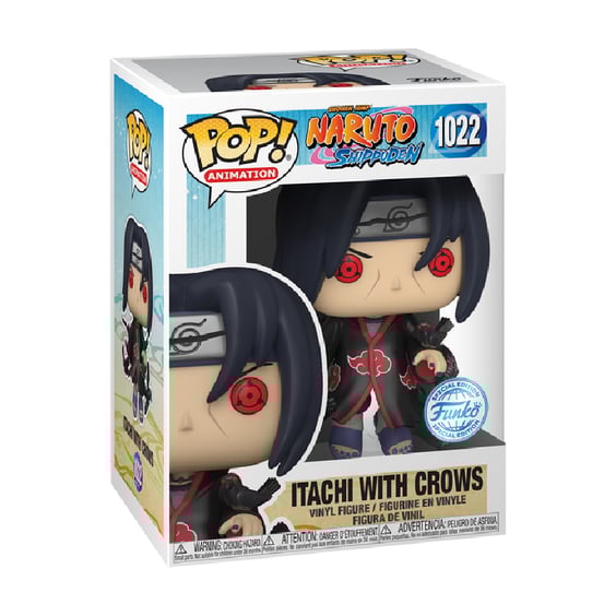Фигурка Funko POP!: Animation: Naruto: Itachi Uchiha w/ Crows (Special Edition), (54581) 3