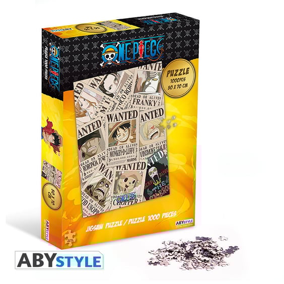 Пазл ABYstyle: One Piece: Straw Hat Crew: Wanted Posters, (54603) 3