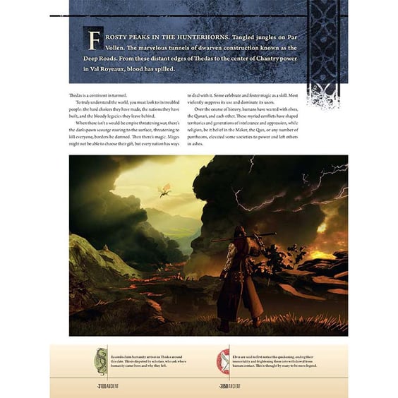 Артбук Dragon Age. The World of Thedas. Volume 1, (551155) 5