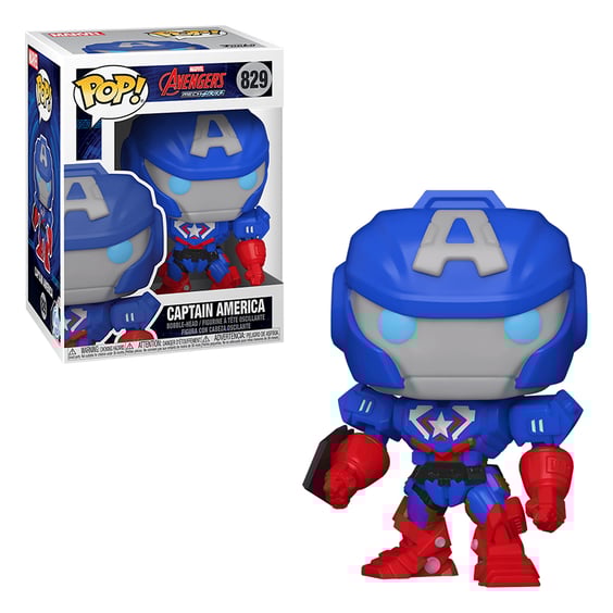 Фигурка Funko POP!: Marvel: Avengers: Mech Strike: Captain America, (55233)