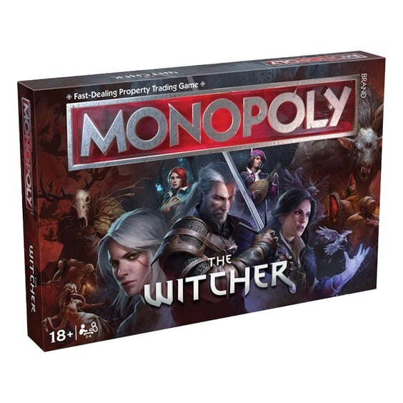 Настільна гра Winning Moves: Monopoly: The Witcher, (56434)