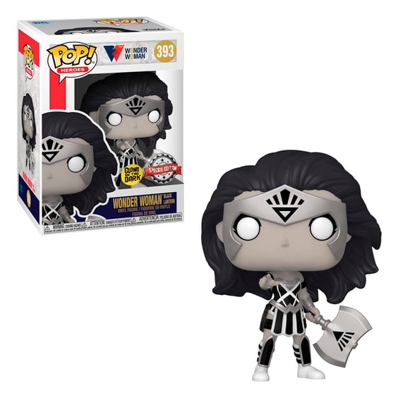 Фігурка Funko POP!: Heroes: DC: Wonder Woman: 80th Аnniversary: Wonder Woman Black Lantern (Glows in the Dark) (Special Edition), (569675)